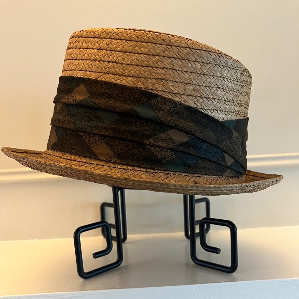Vintage Fedora with Pleated Band